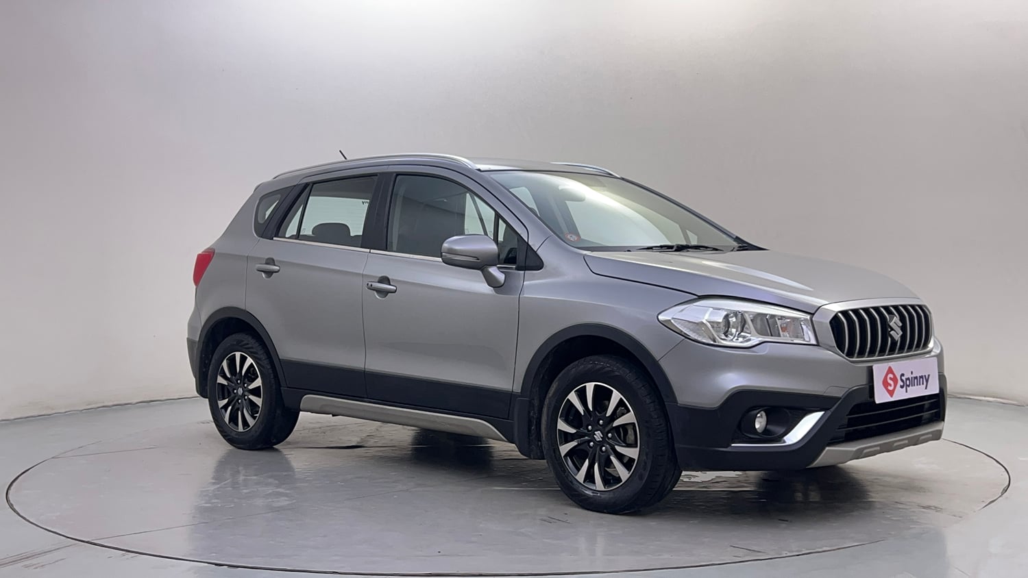 Used 2022 Maruti Suzuki S-Cross Zeta Petrol Manual exterior RIGHT FRONT CORNER VIEW