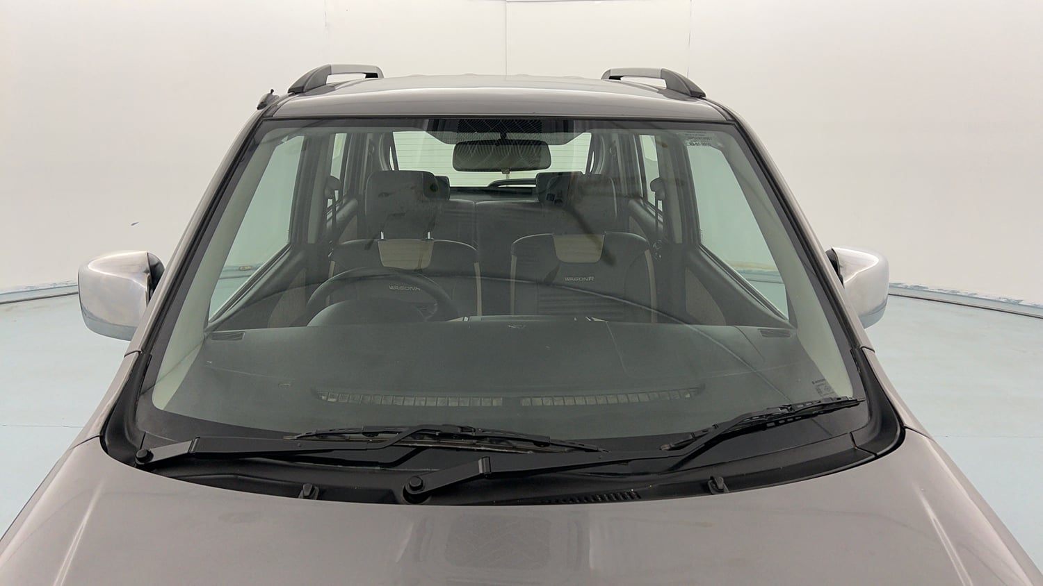 Used 2019 Maruti Suzuki Wagon R 1.0 VXI AMT Petrol Automatic exterior FRONT WINDSHIELD VIEW