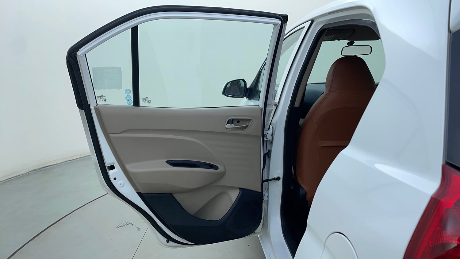 Used 2021 Hyundai Santro Sportz AMT Petrol Automatic interior LEFT REAR DOOR OPEN VIEW