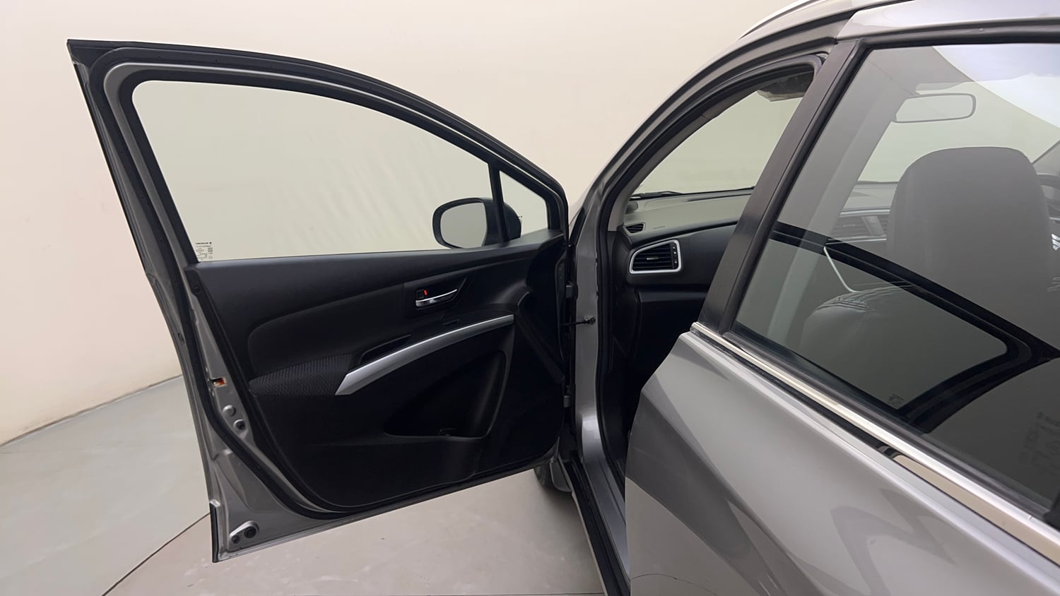 Used 2022 Maruti Suzuki S-Cross Zeta Petrol Manual interior LEFT FRONT DOOR OPEN VIEW