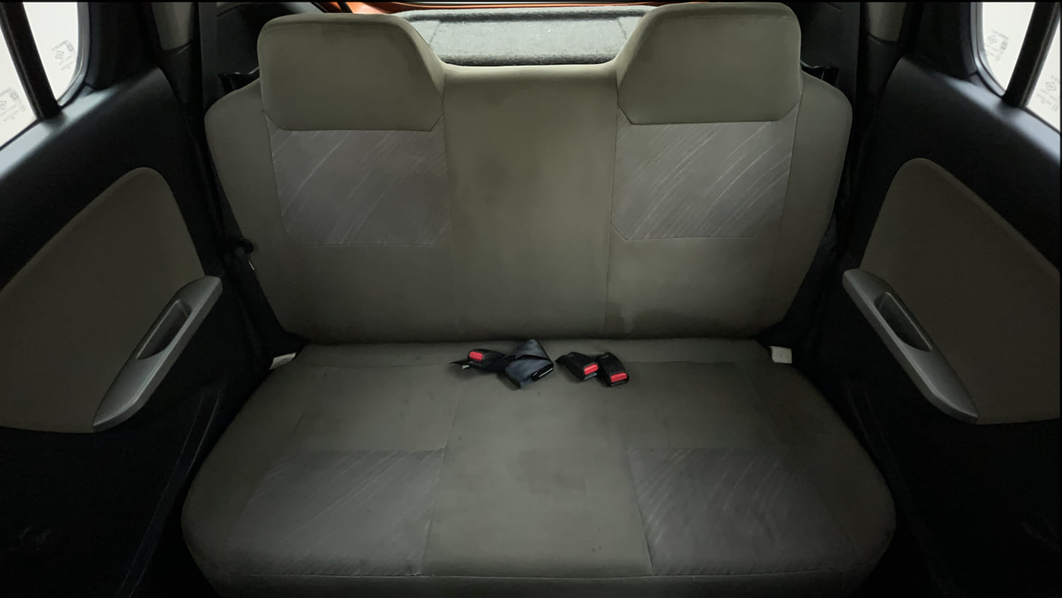Used 2015 Maruti Suzuki Alto K10 VXi AMT Petrol Automatic interior REAR SEAT CONDITION VIEW