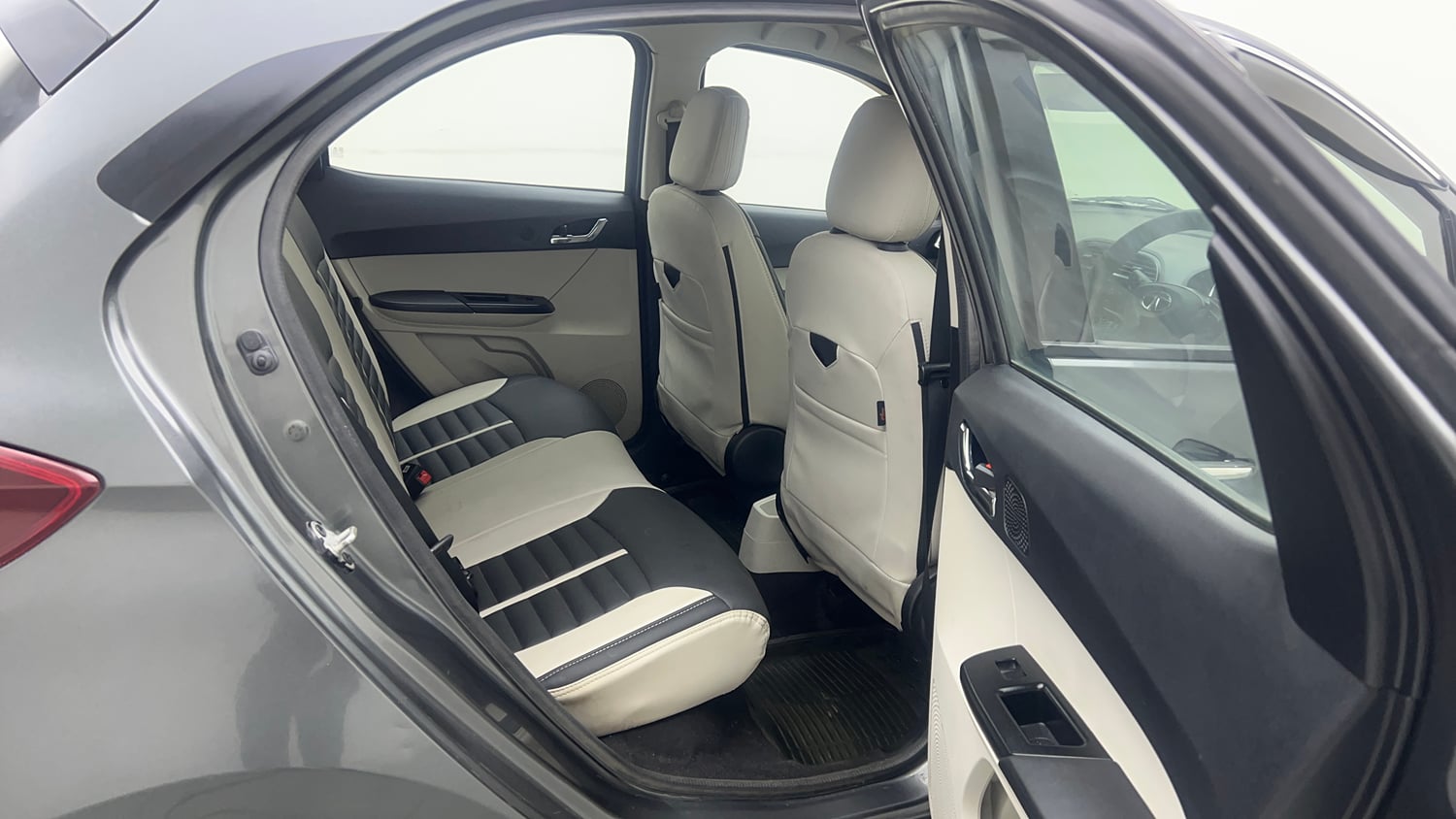 Used 2023 Tata Tiago XZA Plus Petrol Automatic interior RIGHT SIDE REAR DOOR CABIN VIEW