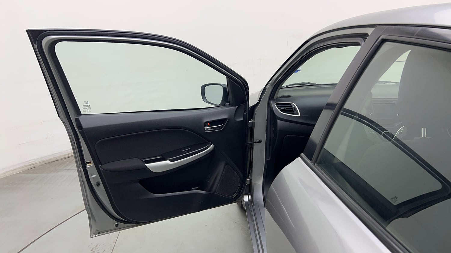 Used 2018 Maruti Suzuki Baleno Delta 1.2 AT Petrol Automatic interior LEFT FRONT DOOR OPEN VIEW