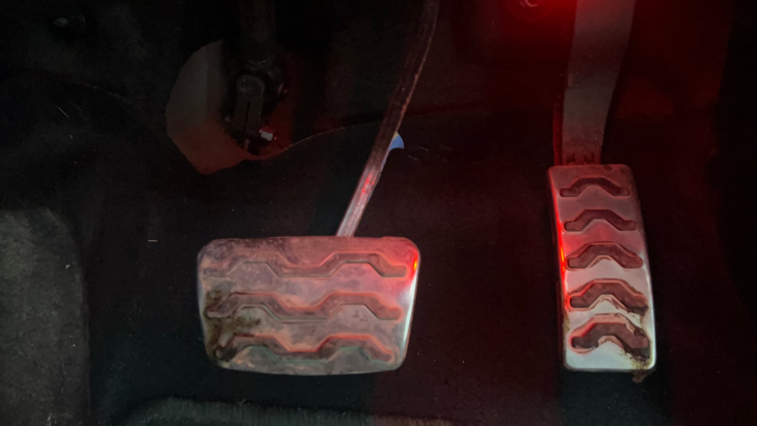Used 2022 Hyundai i20 N Line N8 1.0 Turbo DCT Petrol Automatic interior PEDALS VIEW