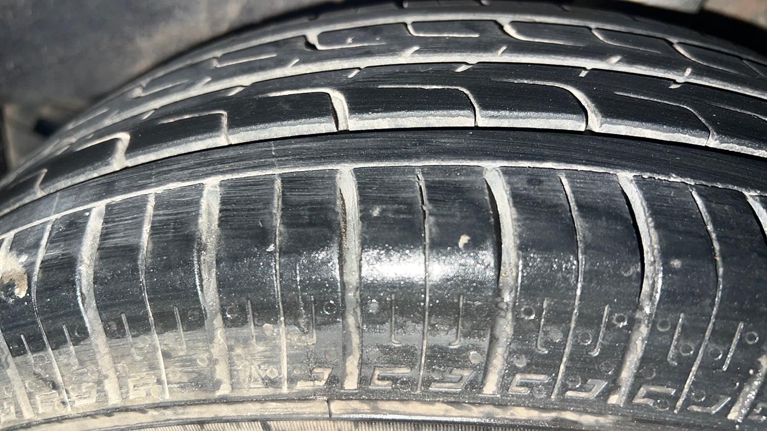 Used 2018 Hyundai Xcent E+ CNG (Outside Fitted) Cng Manual tyres LEFT REAR TYRE TREAD VIEW