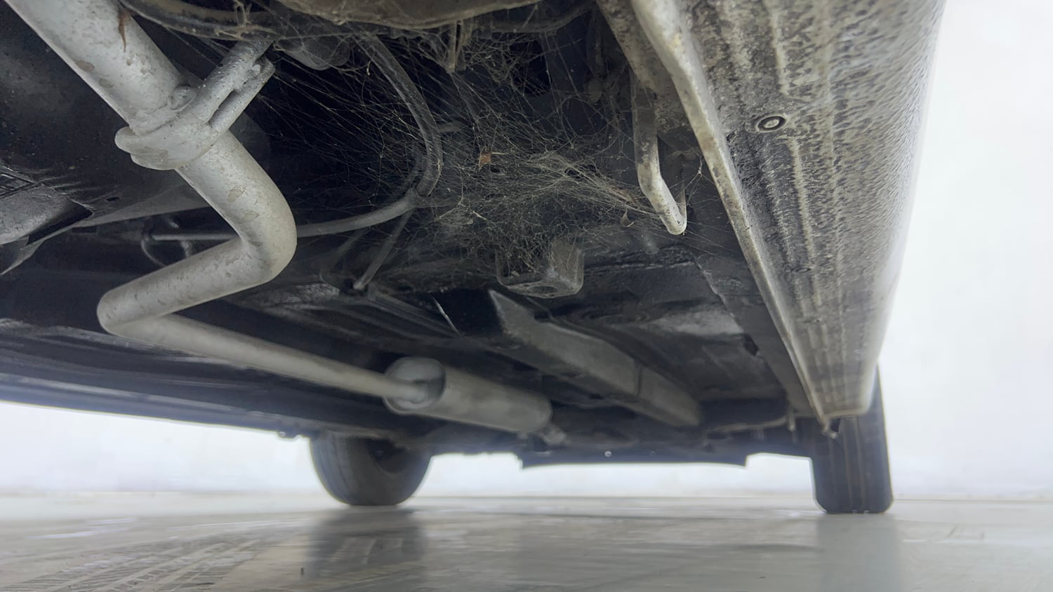 Used 2016 Maruti Suzuki Celerio ZXi AMT Petrol Automatic extra REAR RIGHT UNDERBODY VIEW