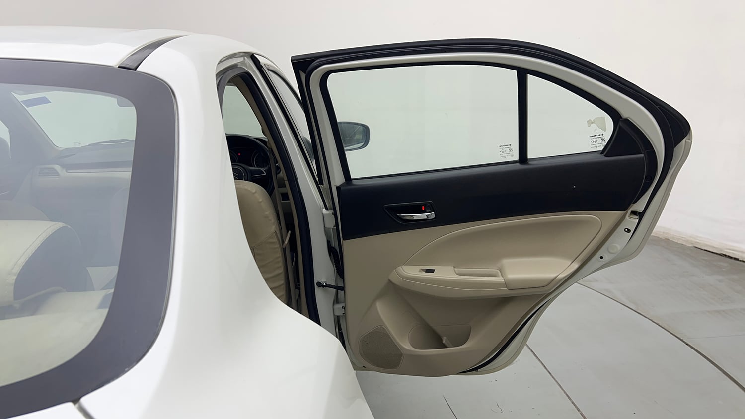 Used 2018 Maruti Suzuki Dzire VXi Petrol Manual interior RIGHT REAR DOOR OPEN VIEW