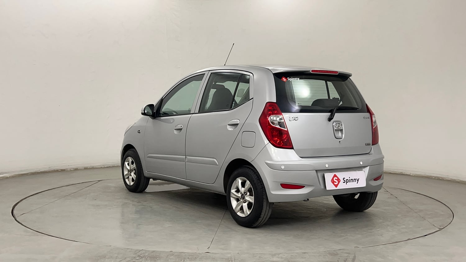 Used 2013 Hyundai i10 Sportz 1.2 AT Kappa2 Petrol Automatic exterior LEFT REAR CORNER VIEW