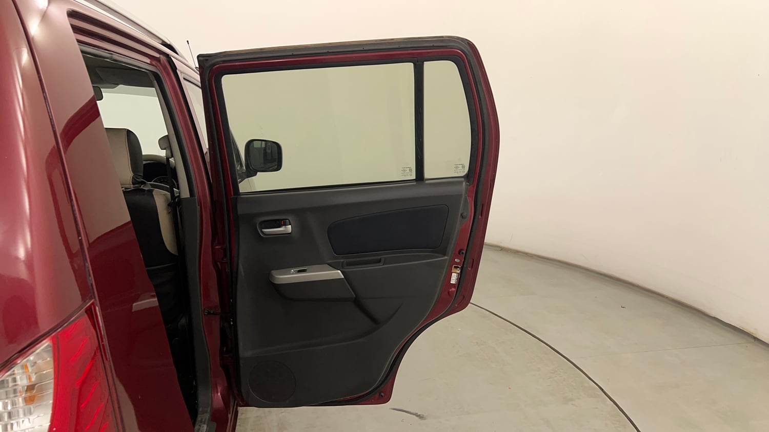 Used 2012 Maruti Suzuki Wagon R 1.0 VXi Petrol Manual interior RIGHT REAR DOOR OPEN VIEW