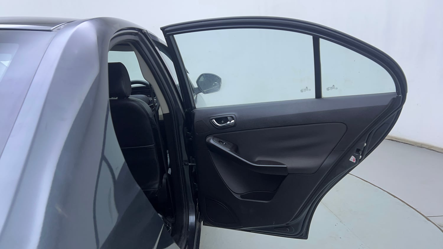 Used 2015 Tata Zest XT Petrol Petrol Manual interior RIGHT REAR DOOR OPEN VIEW