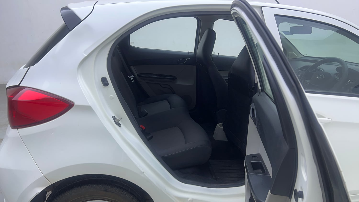 Used 2019 Tata Tiago Revotron XTA Petrol Automatic interior RIGHT SIDE REAR DOOR CABIN VIEW