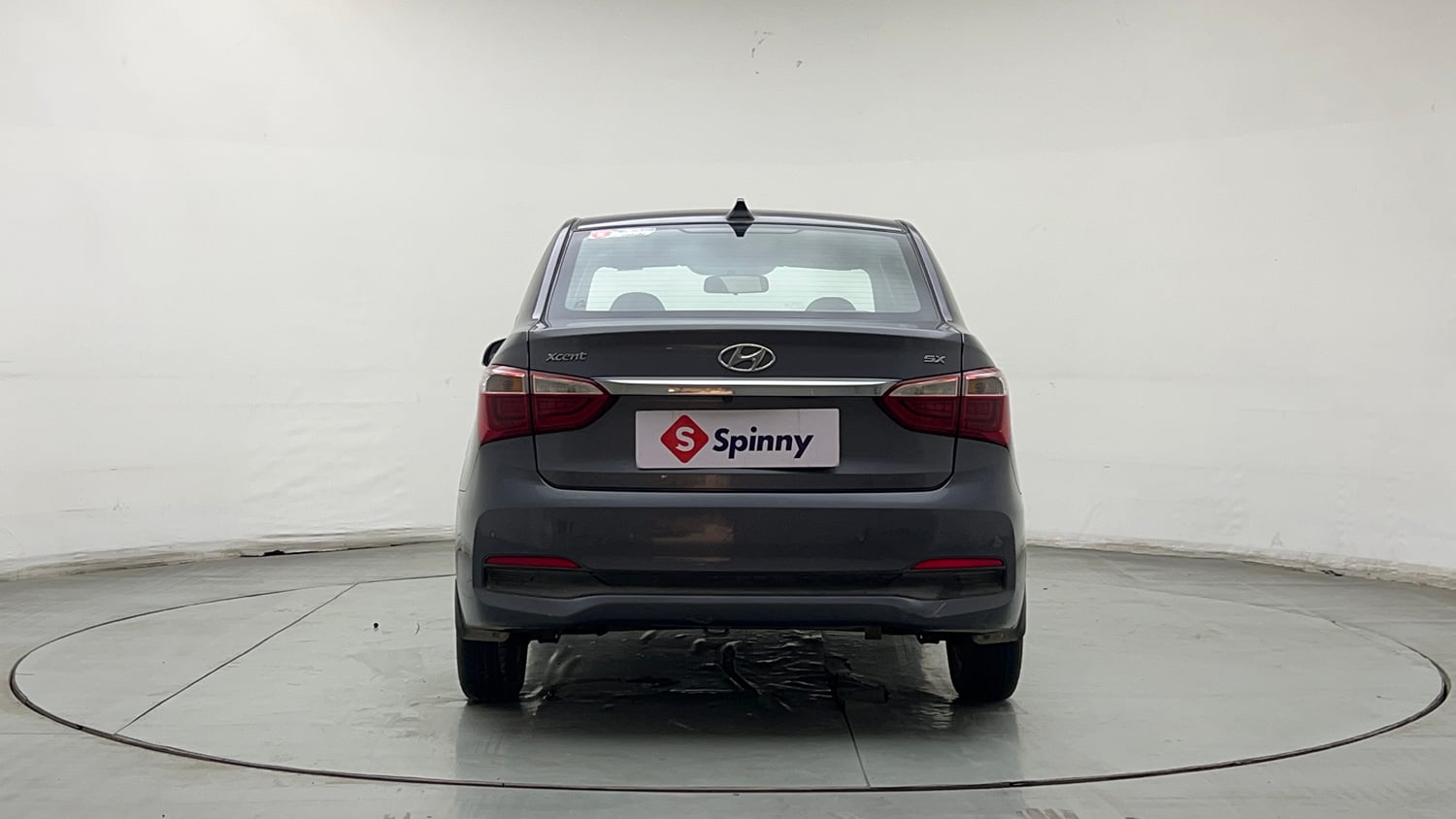 Used 2017 Hyundai Xcent SX Petrol Manual exterior BACK VIEW