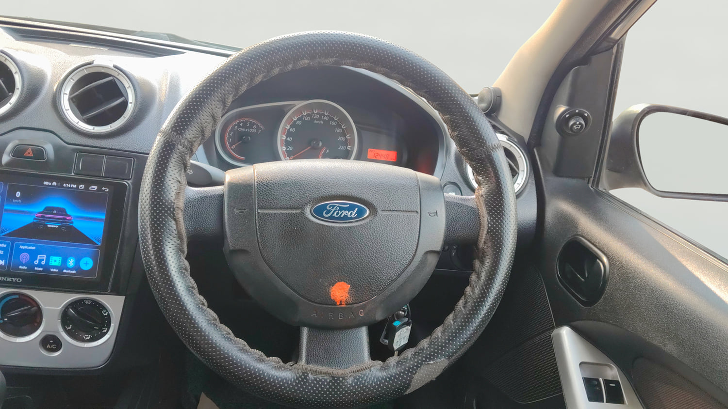 Used 2012 Ford Figo Duratorq Diesel Titanium 1.4 Diesel Manual interior STEERING VIEW