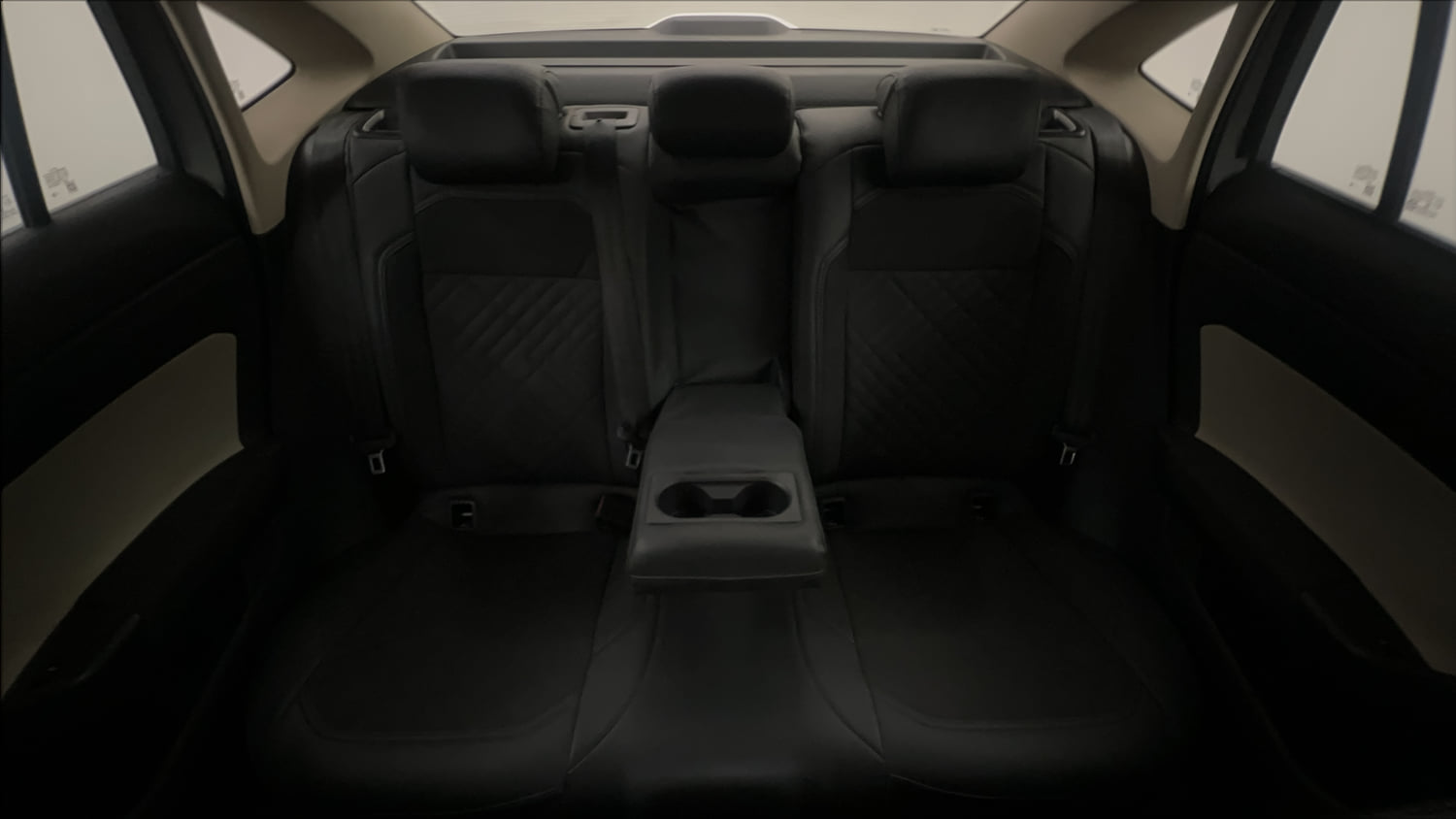 Used 2023 Skoda Slavia Ambition 1.5L TSI MT Petrol Manual interior REAR SEAT CONDITION VIEW