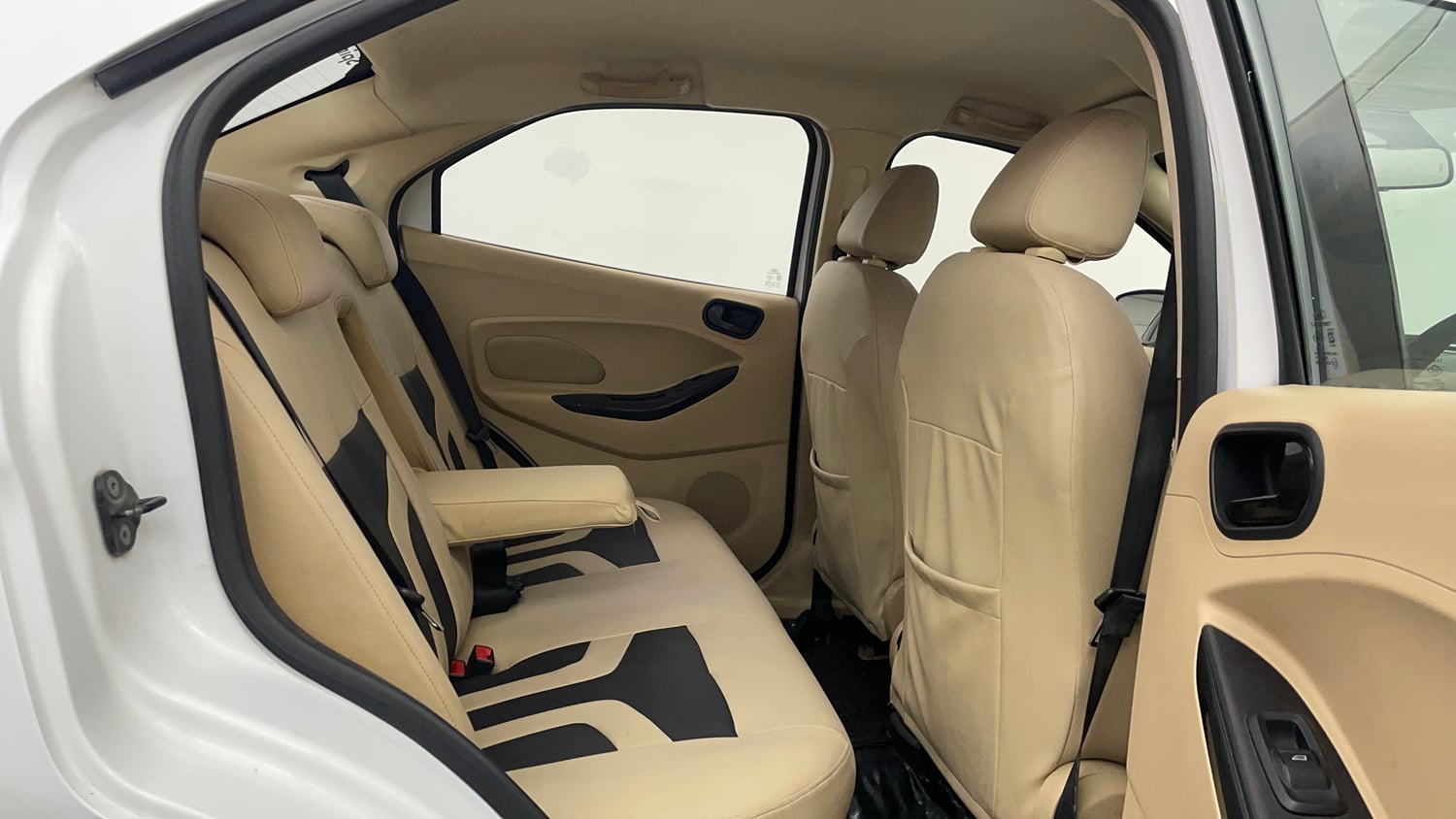 Used 2016 Ford Figo Aspire Titanium 1.2 Ti-VCT Petrol Manual interior RIGHT SIDE REAR DOOR CABIN VIEW