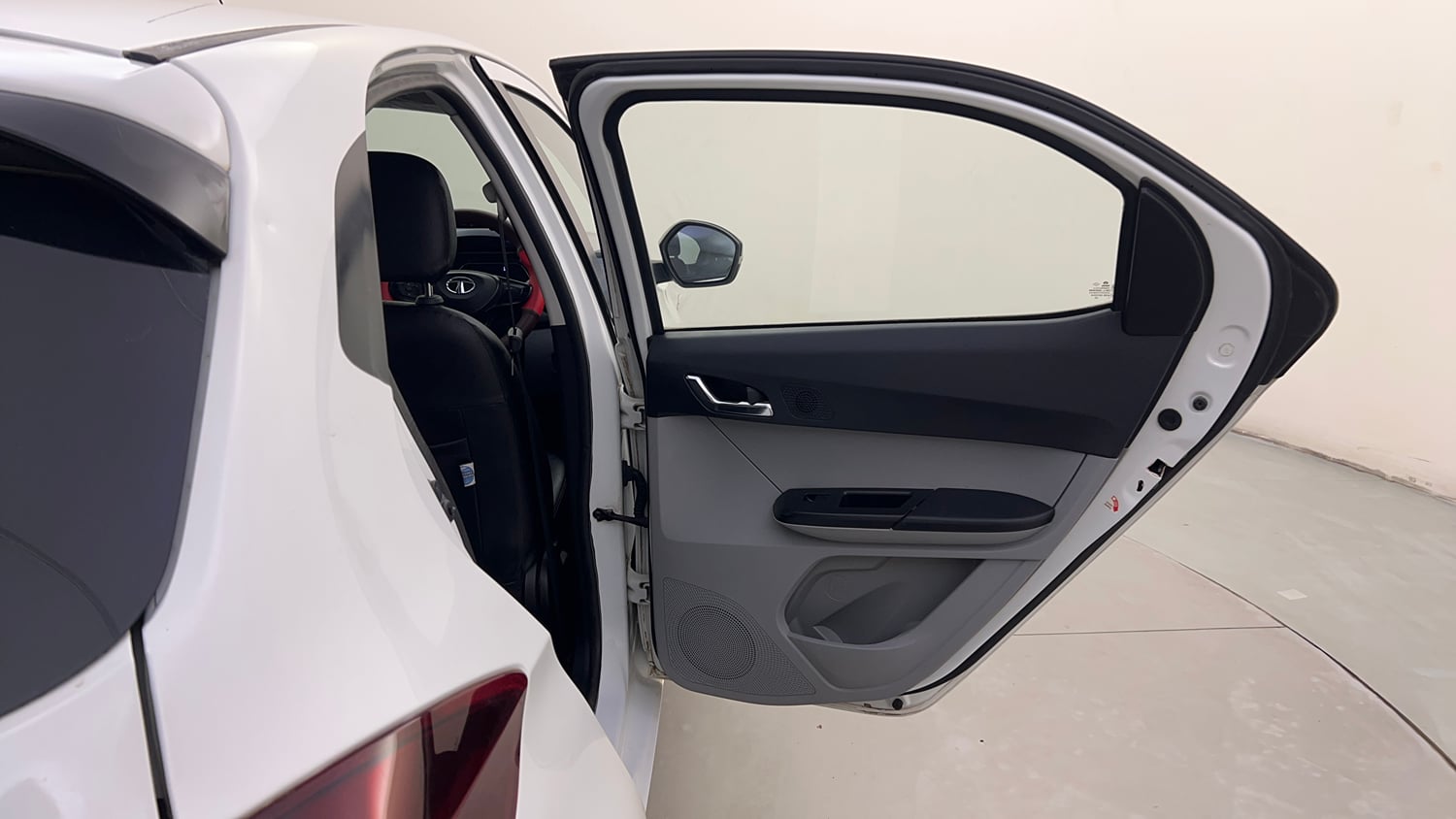 Used 2022 Tata Tiago XZA Plus Petrol Automatic interior RIGHT REAR DOOR OPEN VIEW