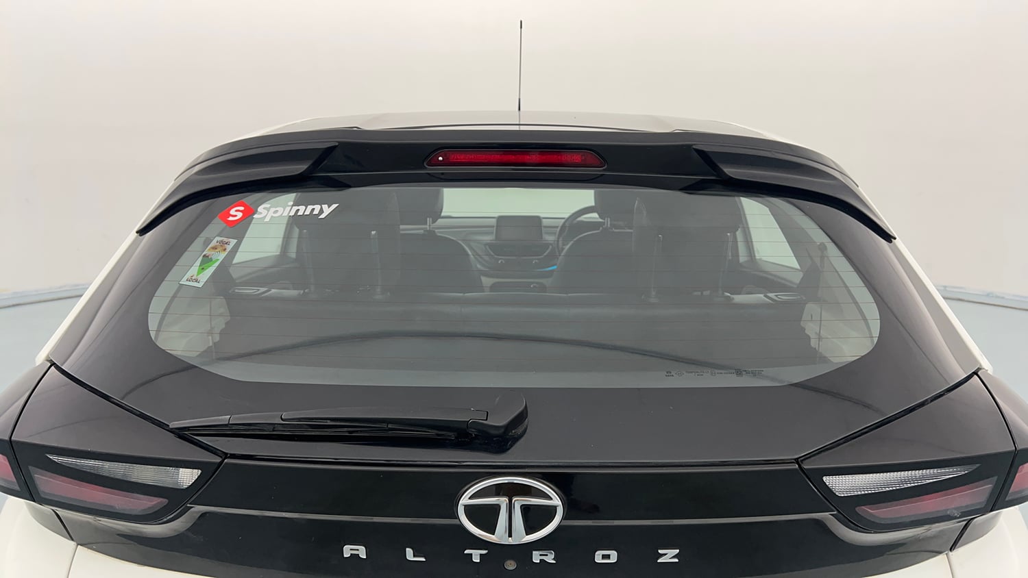 Used 2021 Tata Altroz XZ Plus i-Turbo Petrol Petrol Manual exterior BACK WINDSHIELD VIEW