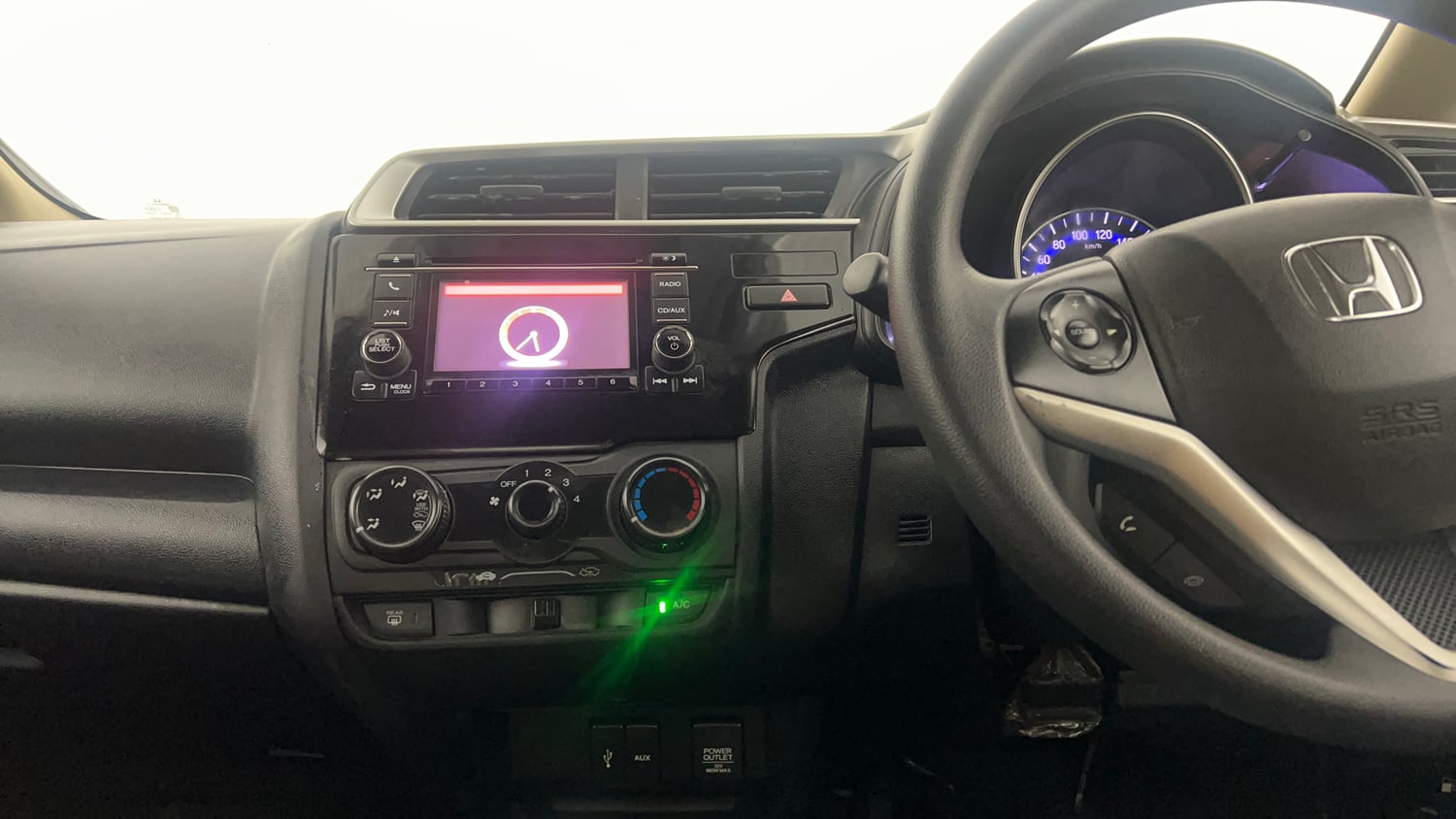 Used 2018 Honda Jazz SV Petrol Petrol Manual interior MUSIC SYSTEM & AC CONTROL VIEW