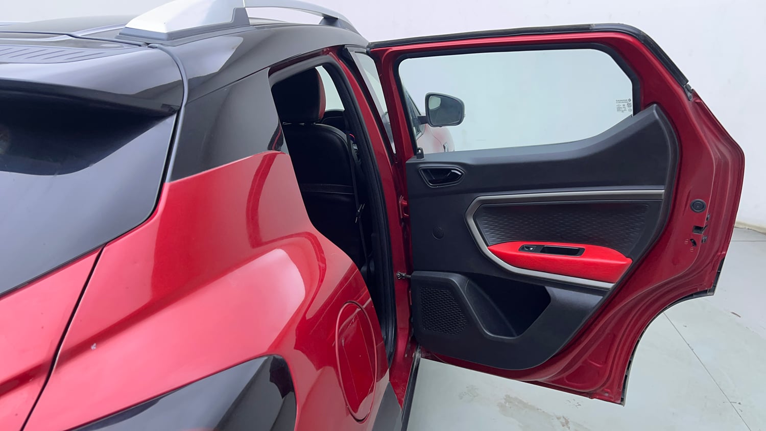 Used 2021 Renault Kiger RXZ Turbo CVT Dual Tone Petrol Automatic interior RIGHT REAR DOOR OPEN VIEW