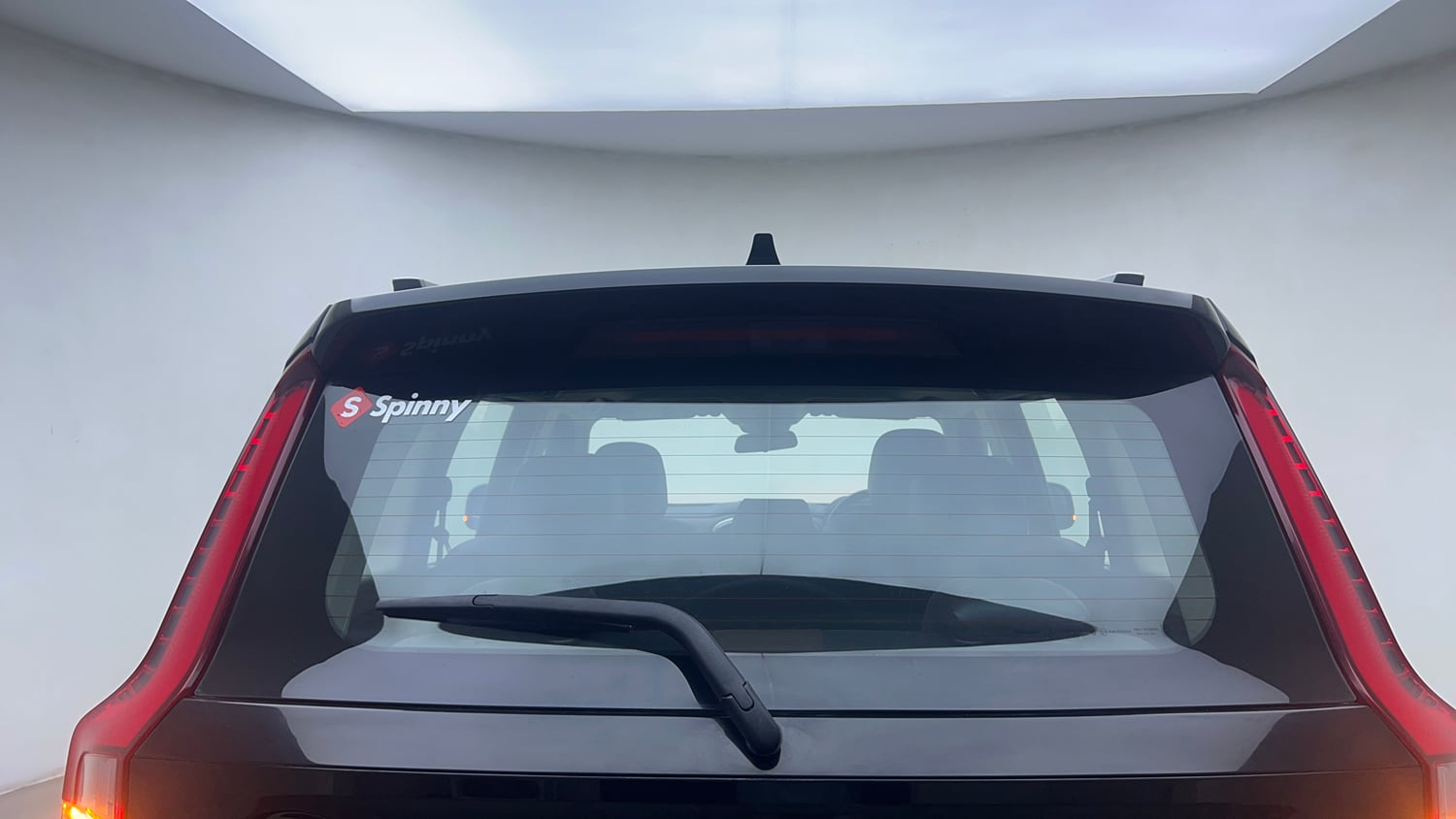 Used 2022 Mahindra Scorpio N Z8 L Petrol AT 7 STR Petrol Automatic exterior BACK WINDSHIELD VIEW