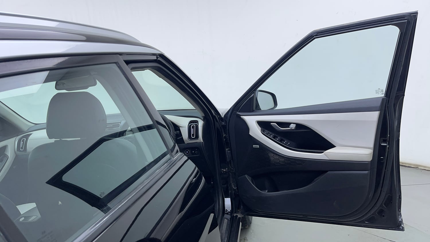 Used 2021 Hyundai Creta SX (O) 1.5 Petrol IVT Petrol Automatic interior RIGHT FRONT DOOR OPEN VIEW
