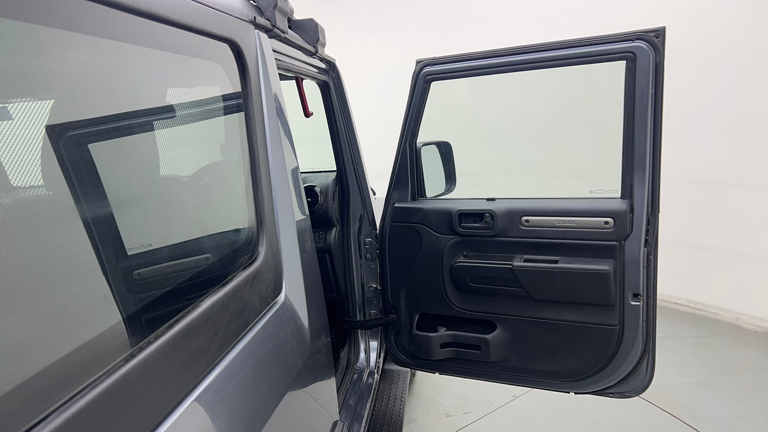 Used 2022 mahindra Thar LX Hard Top Petrol AT 4WD Petrol Automatic interior RIGHT FRONT DOOR OPEN VIEW