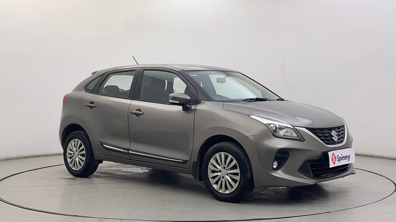 Used 2019 Maruti Suzuki Baleno Delta Petrol Manual exterior RIGHT FRONT CORNER VIEW