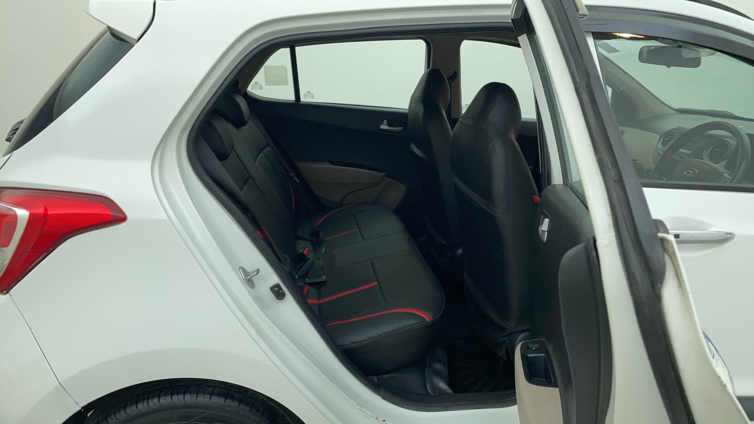 Used 2016 Hyundai Grand i10 Asta 1.2 Kappa VTVT Petrol Manual interior RIGHT SIDE REAR DOOR CABIN VIEW