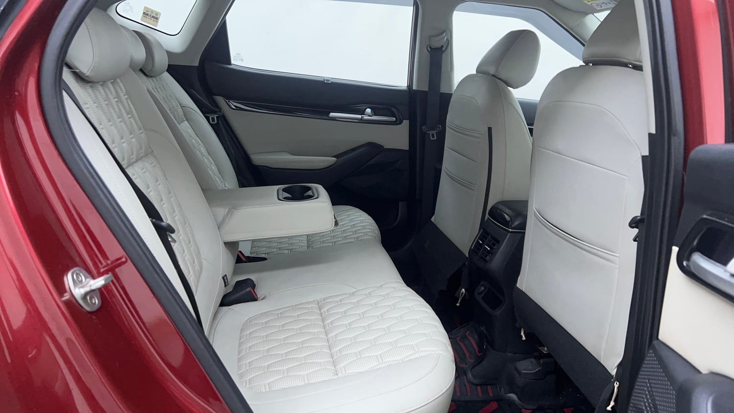 Used 2020 kia Seltos HTX IVT 1.5 Petrol Automatic interior RIGHT SIDE REAR DOOR CABIN VIEW