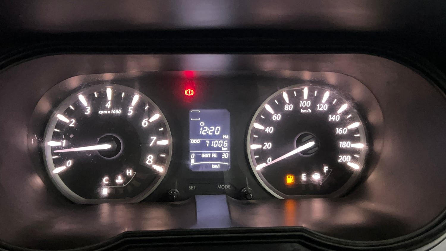 Used 2020 Tata Zest XT Petrol Petrol Manual interior CLUSTERMETER VIEW