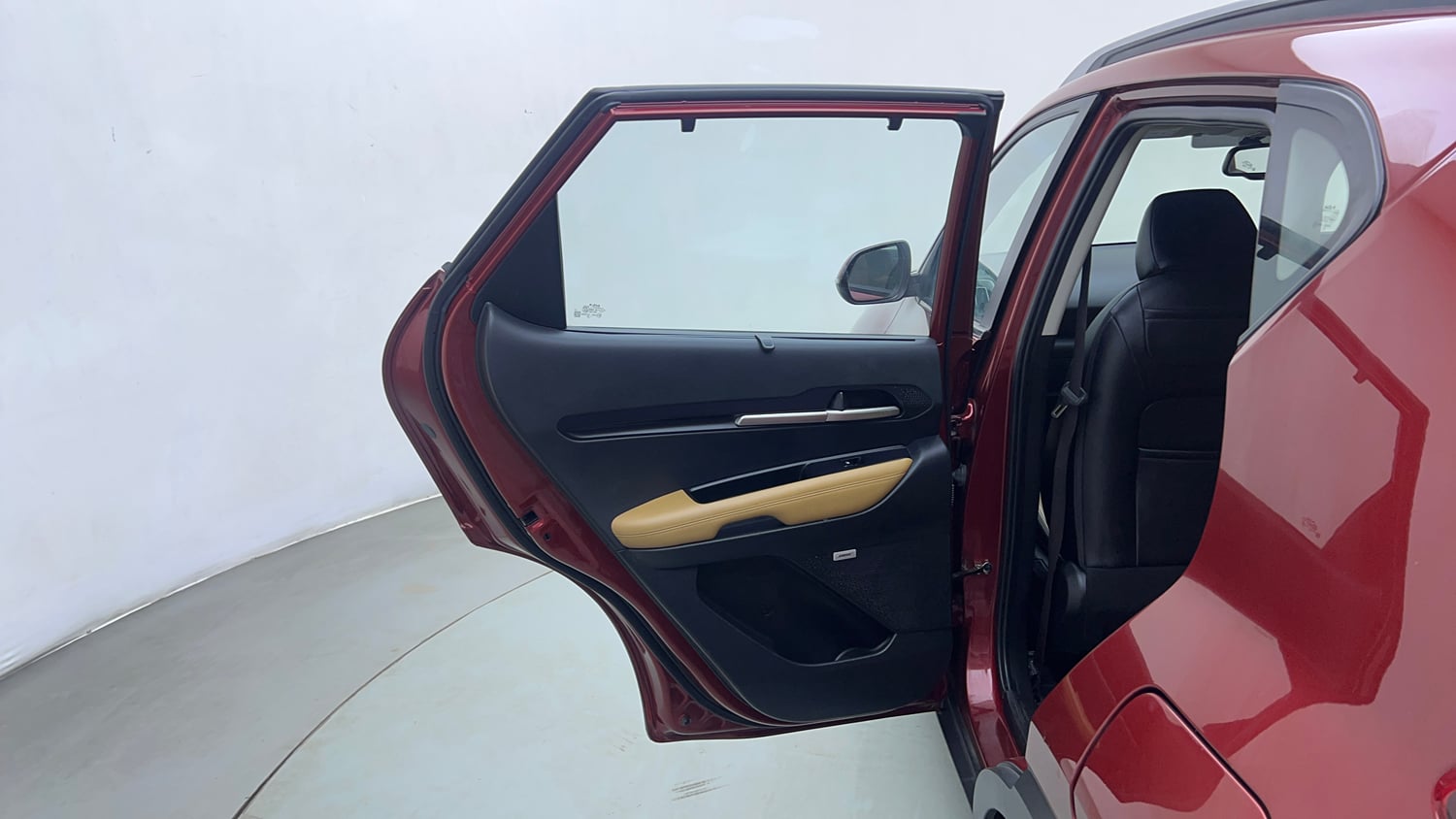 Used 2024 Kia Sonet HTX Plus 1.5 Diesel MT Diesel Manual interior LEFT REAR DOOR OPEN VIEW