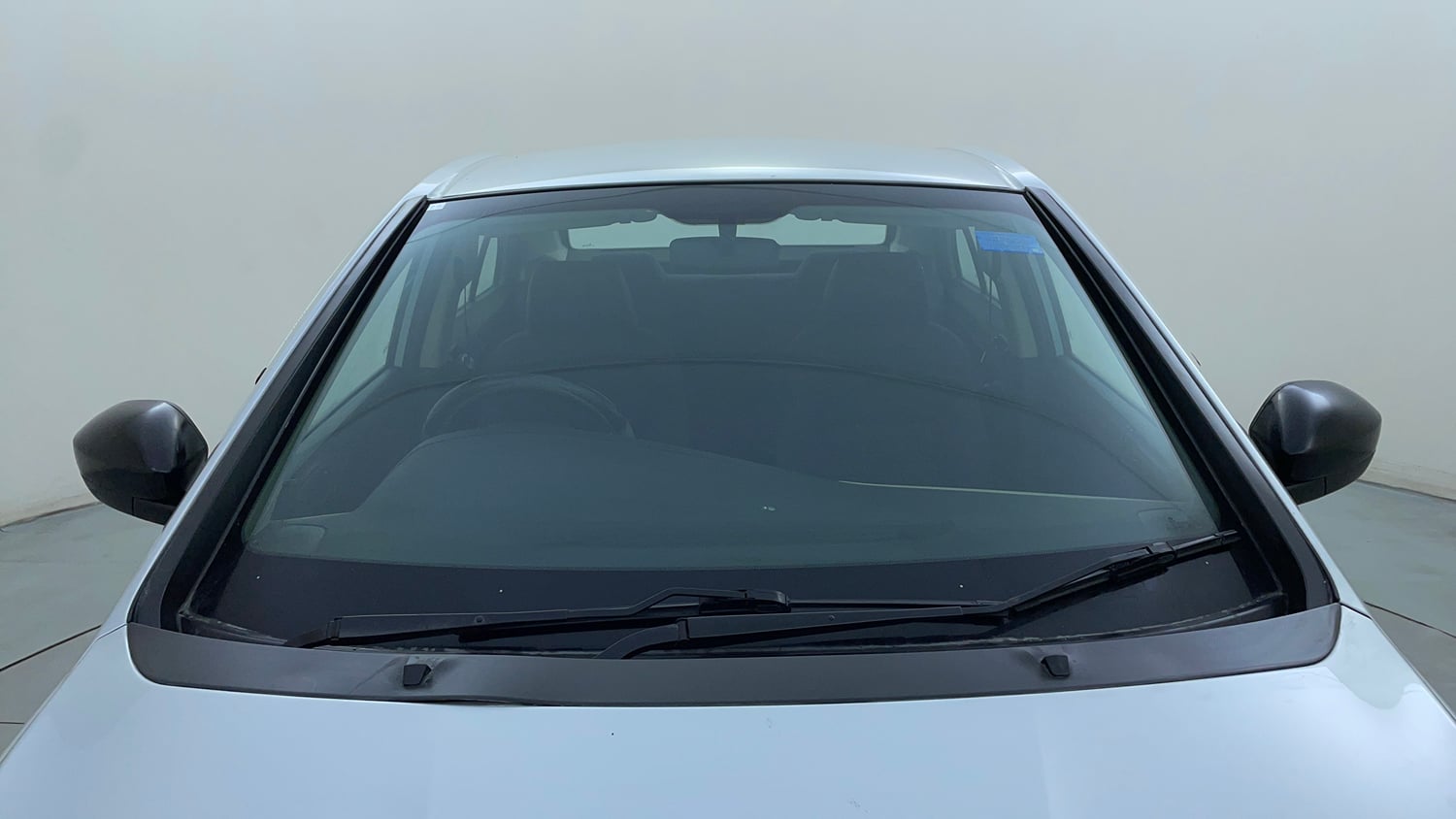 Used 2017 Tata Zest XE Petrol Petrol Manual exterior FRONT WINDSHIELD VIEW