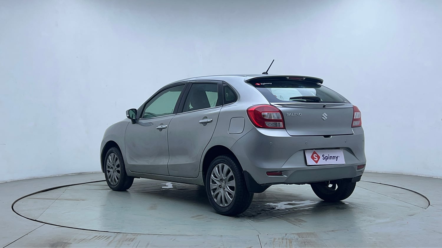 Used 2018 Maruti Suzuki Baleno Alpha 1.2 Petrol Manual exterior LEFT REAR CORNER VIEW
