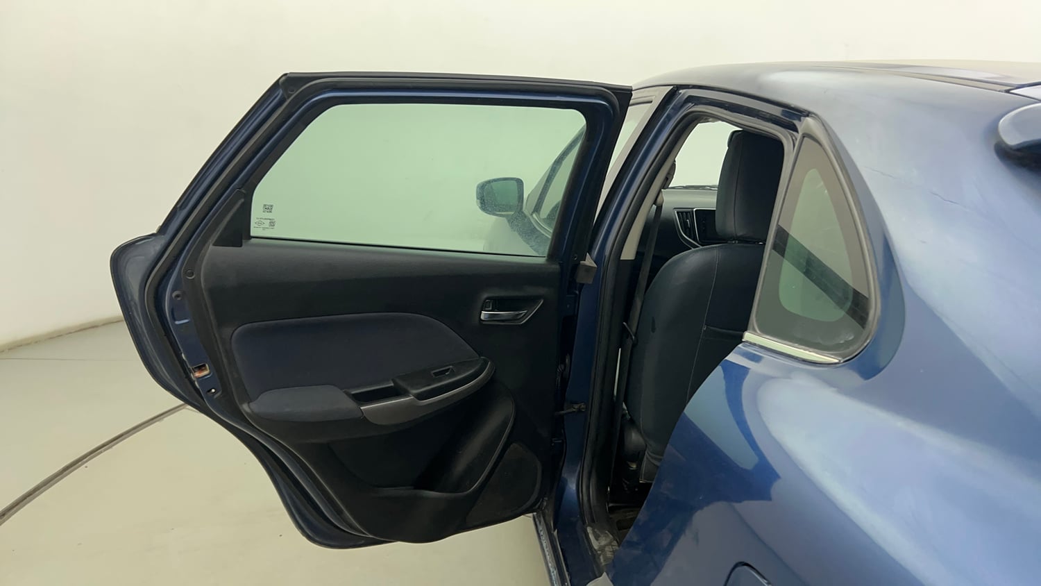 Used 2020 Maruti Suzuki Baleno Alpha Petrol Manual interior LEFT REAR DOOR OPEN VIEW