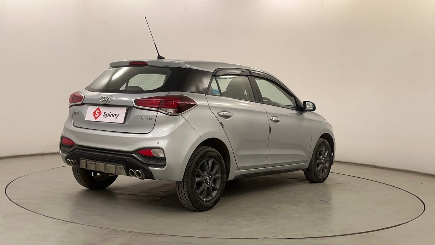 Used 2020 Hyundai Elite i20 Sportz Plus 1.2 Petrol Manual exterior RIGHT REAR CORNER VIEW