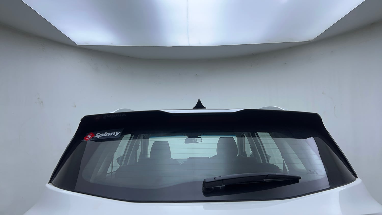 Used 2020 MG Motors Hector Sharp 2.0 Diesel Dual Tone Diesel Manual exterior BACK WINDSHIELD VIEW