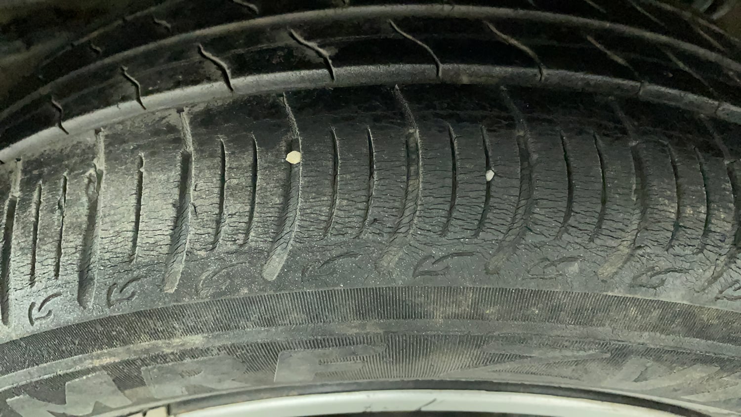 Used 2024 Tata Tiago XT Rhythm iCNG Cng Manual tyres LEFT REAR TYRE TREAD VIEW