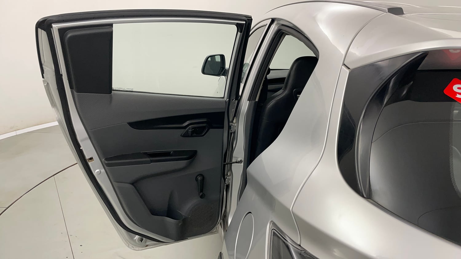 Used 2018 Mahindra KUV100 NXT K2 6 STR Petrol Manual interior LEFT REAR DOOR OPEN VIEW