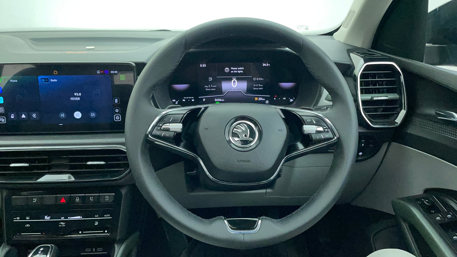 Used 2026 Skoda Kylaq Prestige+ 1.0 TSI AT Petrol Automatic interior STEERING VIEW