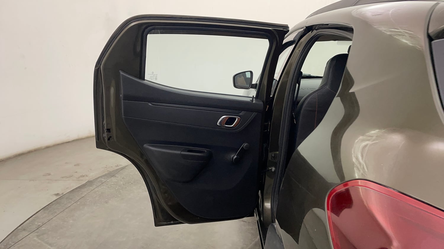 Used 2020 Renault Kwid RXT Petrol Manual interior LEFT REAR DOOR OPEN VIEW