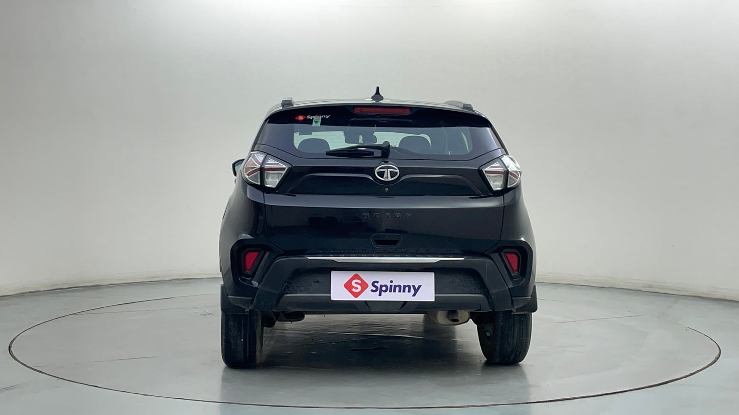 Used 2022 Tata Nexon XZA Plus (Premium) Dark Edition Petrol Automatic exterior BACK VIEW