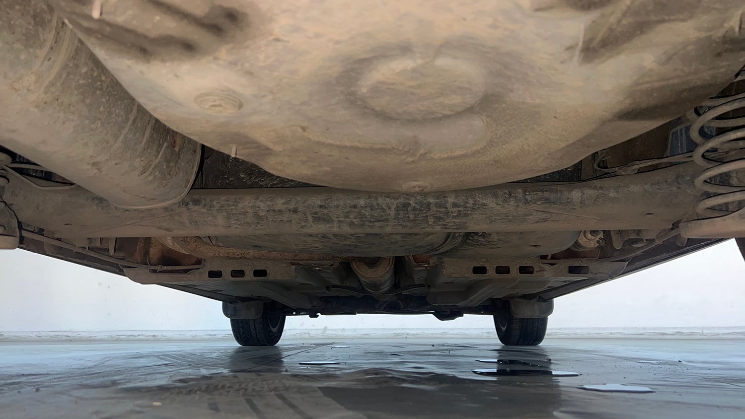 Used 2021 Volkswagen Polo GT Petrol Automatic extra REAR UNDERBODY VIEW (TAKEN FROM REAR)