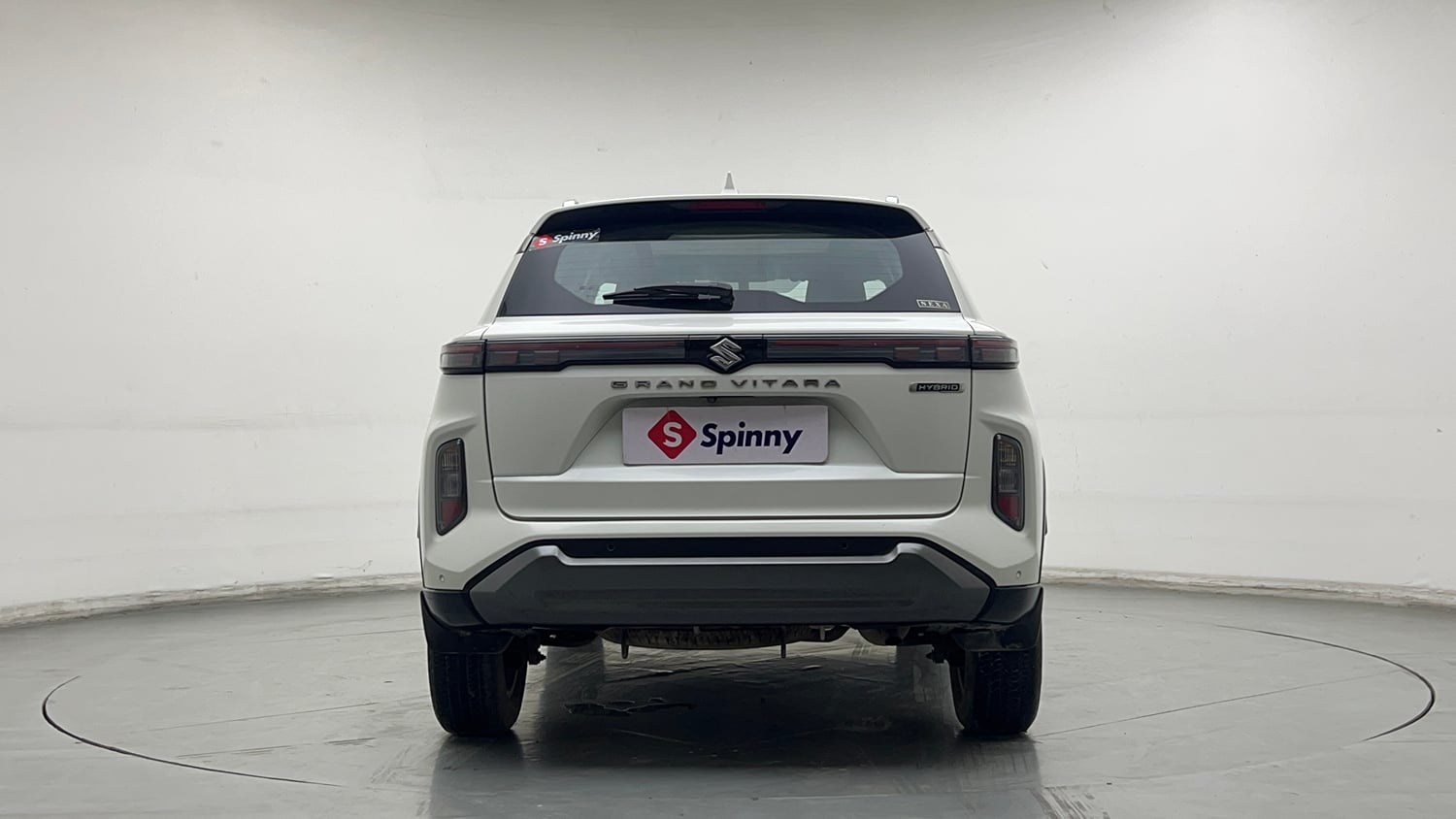 Used 2023 Maruti Suzuki Grand Vitara Alpha Plus Intelligent Hybrid eCVT Hybrid Automatic exterior BACK VIEW