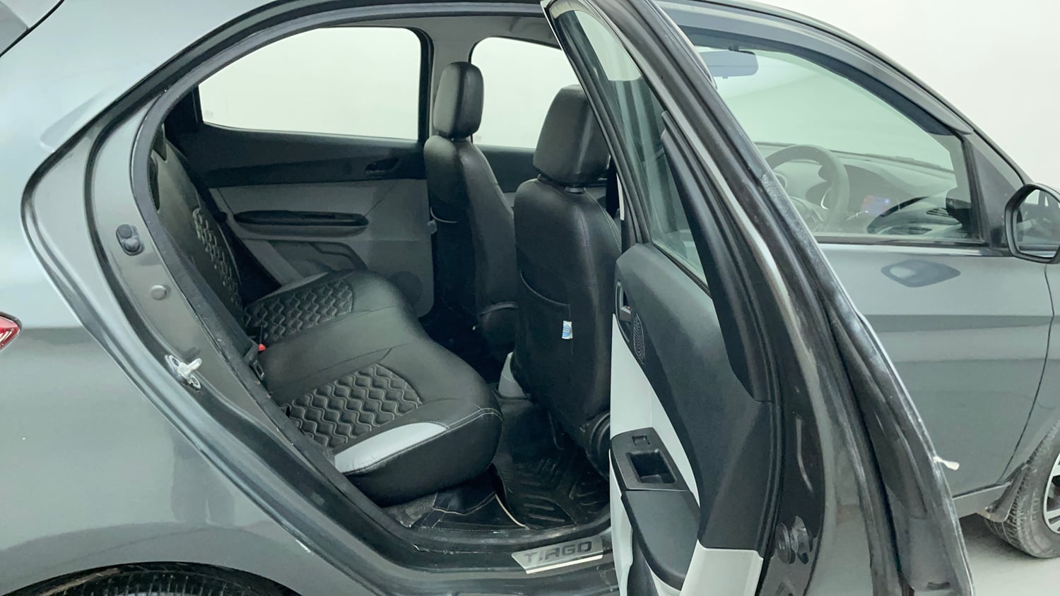 Used 2021 Tata Tiago XZ Petrol Manual interior RIGHT SIDE REAR DOOR CABIN VIEW
