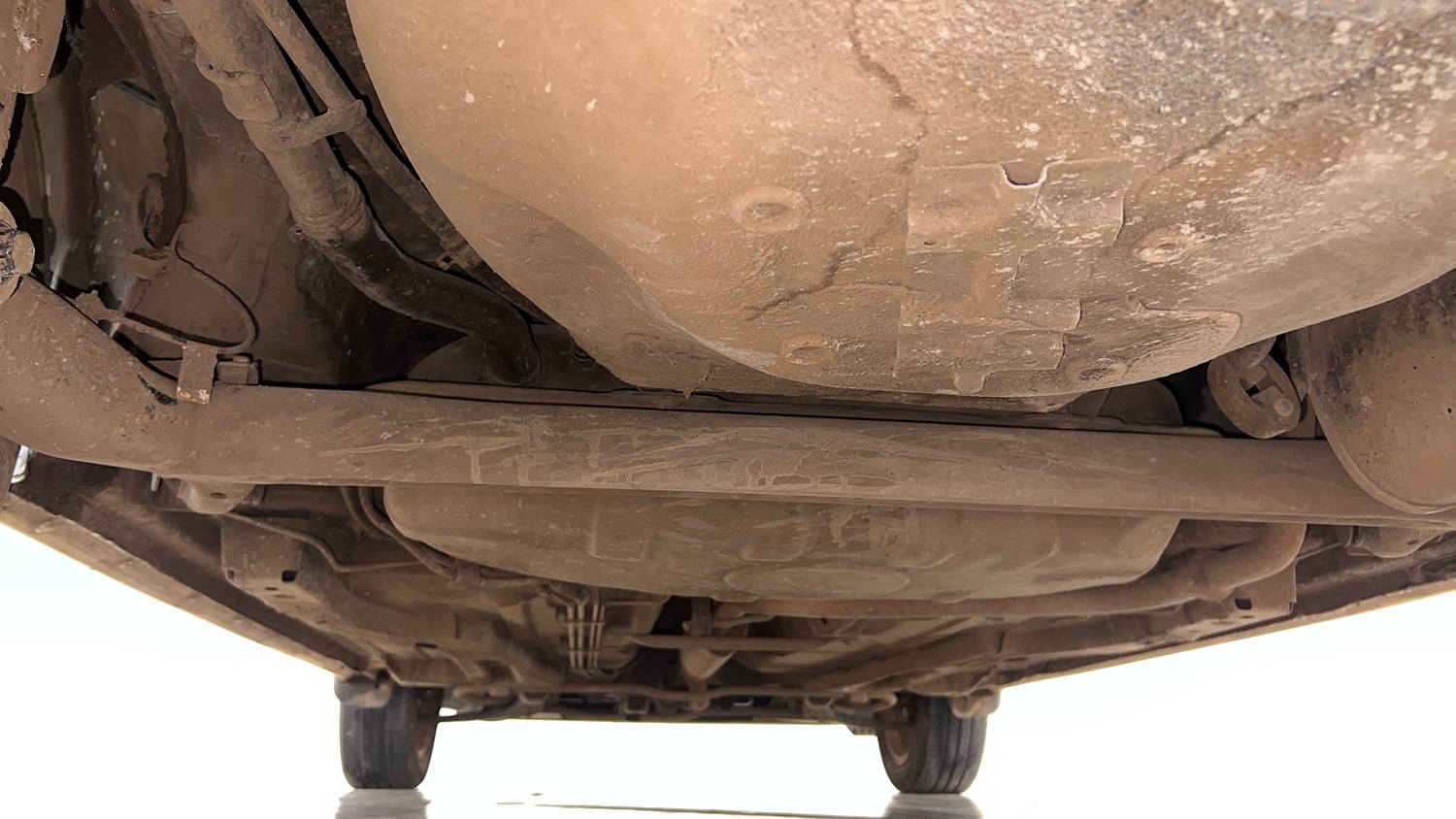 Used 2022 Tata Tiago XZA Plus Petrol Automatic extra REAR UNDERBODY VIEW (TAKEN FROM REAR)