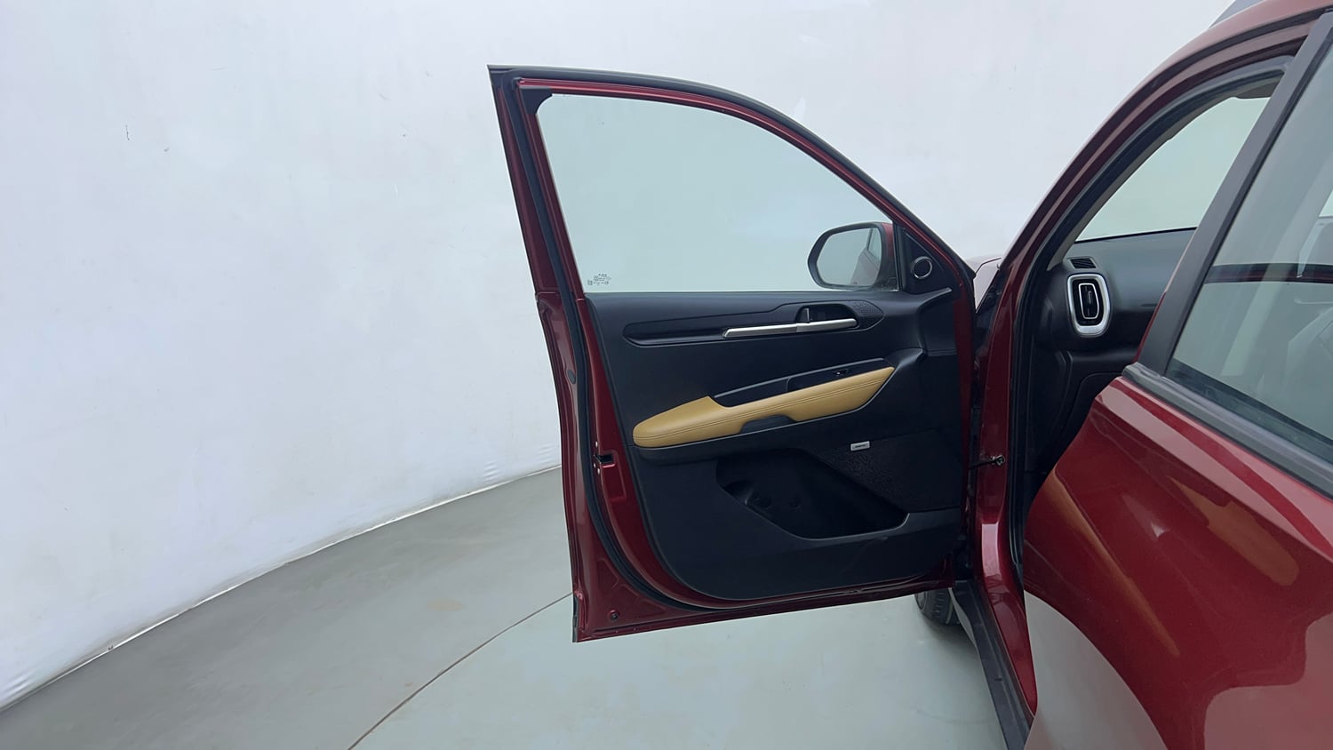 Used 2024 Kia Sonet HTX Plus 1.5 Diesel MT Diesel Manual interior LEFT FRONT DOOR OPEN VIEW