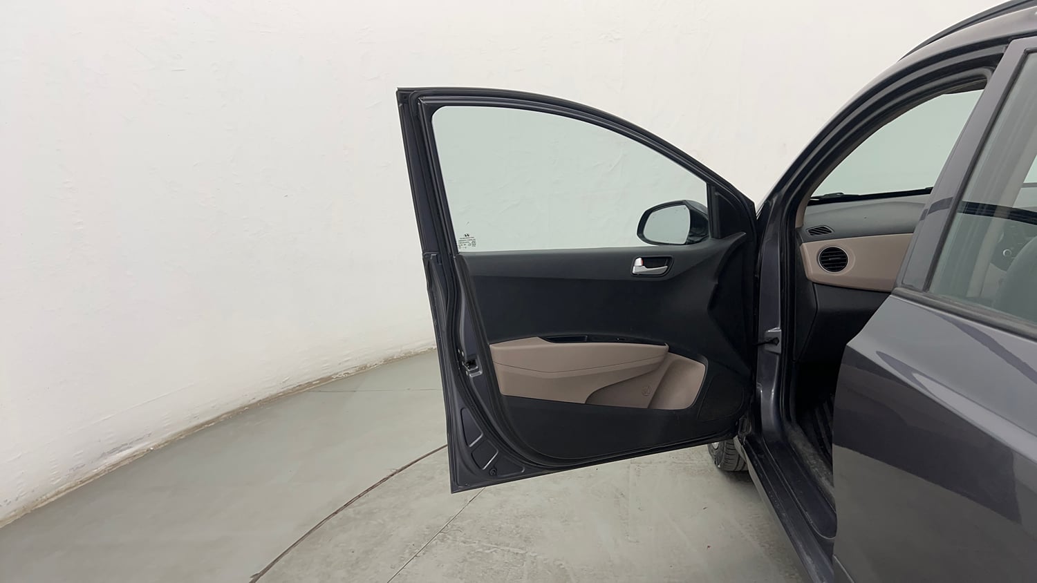 Used 2016 Hyundai Grand i10 Sportz 1.2 Kappa VTVT Petrol Manual interior LEFT FRONT DOOR OPEN VIEW