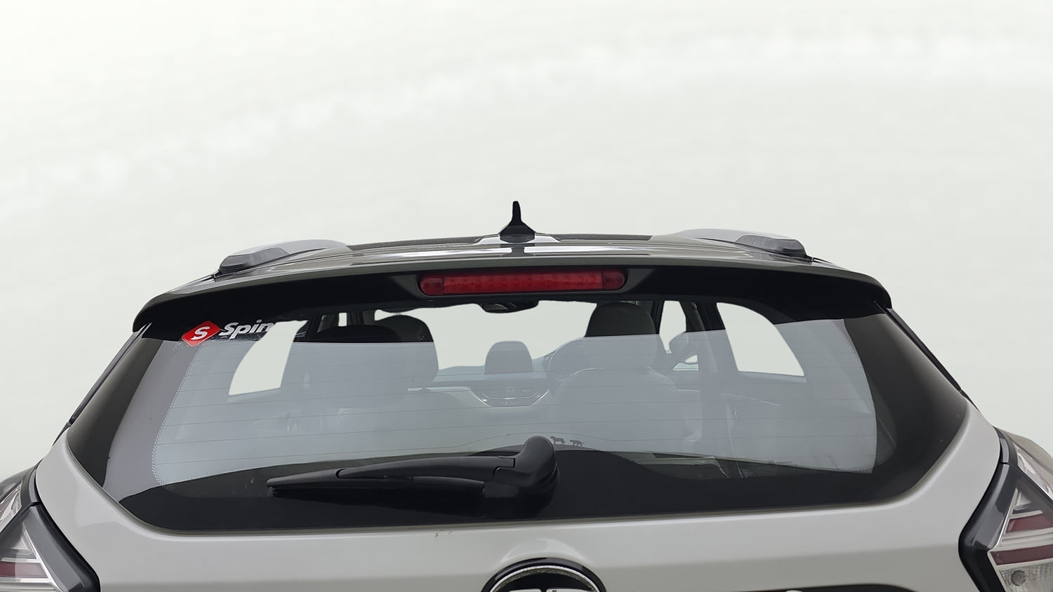 Used 2023 Tata Nexon XZ Plus LUXS Petrol Manual exterior BACK WINDSHIELD VIEW