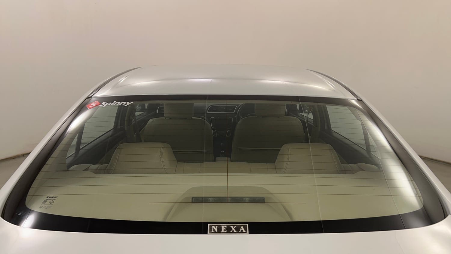 Used 2018 Maruti Suzuki Ciaz Delta 1.4 AT Petrol Automatic exterior BACK WINDSHIELD VIEW