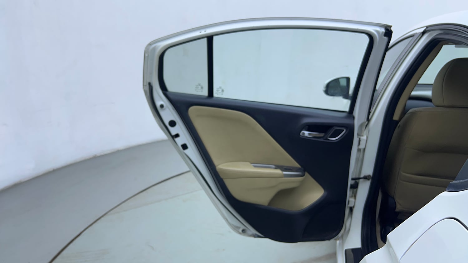 Used 2017 Honda City ZX CVT Petrol Petrol Automatic interior LEFT REAR DOOR OPEN VIEW